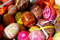 Colorful Easter eggs