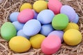 Colorful of eggs