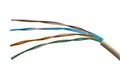 Colorful electrical wire