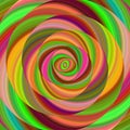 Colorful ellipse fractal spiral design background Royalty Free Stock Photo