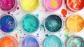 Colorful Embossing Powders for Vibrant Projects