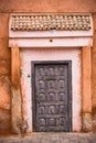 Colorful entrance doors in Medina,Morocco