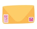 colorful envelope design