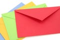 Colorful envelopes