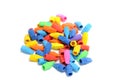 Colorful Erasers Royalty Free Stock Photo