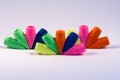 Colorful Erasers Royalty Free Stock Photo