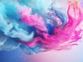 Ethereal colorful wispy smoky billowing background image Royalty Free Stock Photo