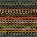 Colorful ethnic seamless pattern Royalty Free Stock Photo