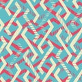 Colorful ethnic tribal chevron repeat pattern design handdrawn. Great for textiles, folk wallpaper, backgrounds, invitations,