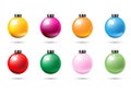 Christmas balls for decoration