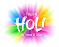 Happy Holi colourful explosion