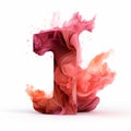 Colorful Explosions: A Pink Paint Masterpiece
