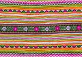 Colorful fabric pattern Royalty Free Stock Photo