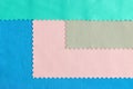 Colorful Fabric Samples Background Royalty Free Stock Photo