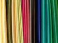 Colorful fabrics Royalty Free Stock Photo