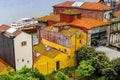 Colorful facades of old houses in Porto, Portugal Royalty Free Stock Photo