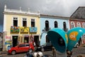 Colorful facades in Pelourinho