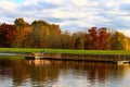 Fishing at the Sylver creek Royalty Free Stock Photo