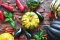 Assortmnet of vegetables, bright colors Royalty Free Stock Photo
