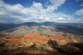 Colorful farmland in dongchuan of china