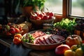 Farm-to-Table Feast Royalty Free Stock Photo