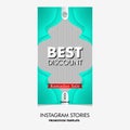 Colorful fashion sale instagram stories template