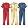 Colorful Fauvist Baseball Uniforms: A Normcore Masculine Design