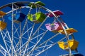 Colorful Ferris Wheel At Local Carnival