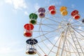 Colorful ferris wheel