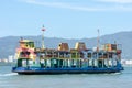 Colorful ferry at Penang.