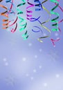 Colorful festive ribbon