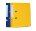 Colorful file folders Royalty Free Stock Photo