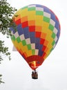 The colorful fire balloon