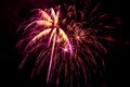 Colorful fireworks Royalty Free Stock Photo