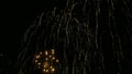 Colorful fireworks in slow motion 96fps