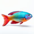 Colorful Parrotfish: A Stunning Kodak Aerochrome Inspired Photograph