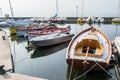 Colorful fishing boats Royalty Free Stock Photo