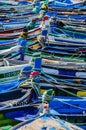 Colorful fishing boats Royalty Free Stock Photo