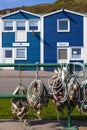 Colorful fishing huts - Heligoland / Helgoland