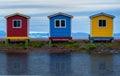 Colorful Fishing Huts