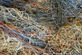 Colorful fishing net Royalty Free Stock Photo