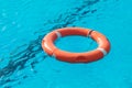 Colorful floats on a pool Royalty Free Stock Photo