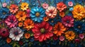 Colorful floral arrangement Royalty Free Stock Photo