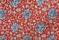 Colorful Floral Cotton Tapestry Fabric Background