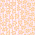 Colorful floral seamless pattern in trendy colors