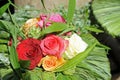 Colorful flower arrangement Royalty Free Stock Photo