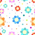 Colorful flower texture Royalty Free Stock Photo