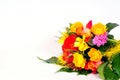 Colorful flowers bouquets