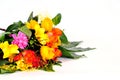 Colorful flowers bouquets