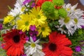 Colorful flowers, flower market Royalty Free Stock Photo